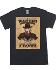 'The Wanted' Personalized Pet T-Shirt