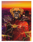 'Flash Doggo' Personalized Pet Blanket