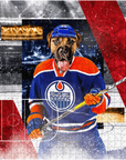 'Edmonton Doggos Hockey' Personalized Pet Puzzle