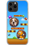 Retro Video Game Personalized Pet Phone Case