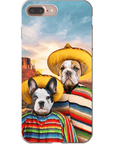 '2 Amigos' Personalized 2 Pet Phone Case