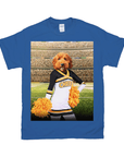 'The Cheerleader' Personalized Pet T-Shirt