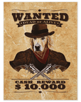 'The Wanted' Personalized Dog Poster
