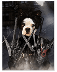 'Edward Scissorpaws' Personalized Pet Poster