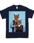 'Step-Kitties' Personalized 2 Pet T-Shirt