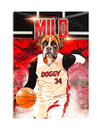 'Doggo Heat' Personalized Pet Standing Canvas
