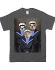 'The Sailors' Personalized 3 Pet T-Shirt