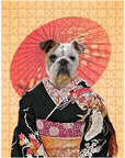 'Memoirs of Doggeisha' Personalized Pet Puzzle