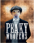 'Peaky Woofers' Personalized Pet Puzzle