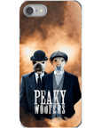 'Peaky Woofers' Personalized 2 Pet Phone Case