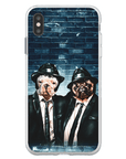 'The Blues Doggos' Personalized 2 Pet Phone Case