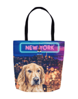 'Doggos of New York' Personalized Tote Bag
