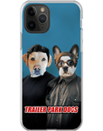 'Trailer Park Dogs 1' Personalized 2 Pets Phone Case
