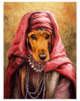 'The Persian Princess' Personalized Pet Poster