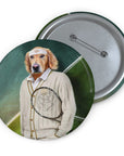 The Tennis Player Custom Pin