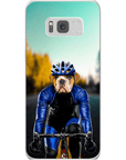 'The Male Cyclist' Personalized Phone Case