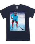 'The Hockey Player' Personalized Pet T-Shirt