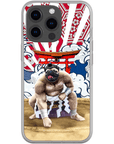 'The Sumo Wrestler' Personalized Phone Case
