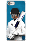 'The Cricket Player' Personalized Phone Case