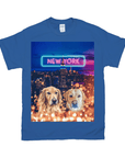 'Doggos of New York' Personalized 2 Pet T-Shirt