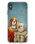 'Queen and Princess' Personalized 2 Pet Phone Case