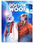 'Dr. Woof' Personalized 2 Pet Poster