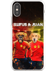 'Spain Doggos' Personalized 2 Pet Phone Case