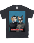 'Trailer Park Dogs 1' Personalized 2 Pet T-Shirt