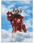 'The Iron Doggo' Personalized Pet Blanket