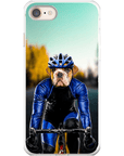 'The Male Cyclist' Personalized Phone Case