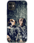 'The Army Veterans' Personalized 2 Pet Phone Case