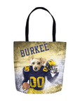 'Michigan Doggos' Personalized Tote Bag