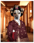 'The Asian Empress' Personalized Pet Poster