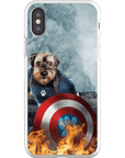 'Captain Doggmerica' Personalized Phone Case