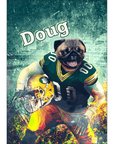 'Green Bay Doggos' Personalized Dog Poster