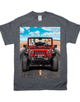 'The Yeep Cruisers' Personalized 2 Pet T-Shirt