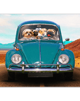 'The Beetle' Personalized 4 Pet Poster
