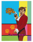'The Spy Who Humped Me' Personalized Pet Blanket