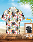 Custom Hawaiian Shirt (Fruity White: 1-4 Pets)