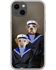 'The Sailors' Personalized 2 Pet Phone Case