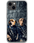 'The Navy Veterans' Personalized 2 Pet Phone Case