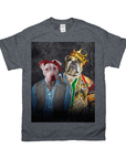 '2Paw And Notorious D.O.G.' Personalized 2 Pet T-Shirt