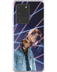 '1980s Lazer Portrait' Personalized Pet Phone Case