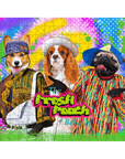 'The Fresh Pooch' Personalized 3 Pet Puzzle