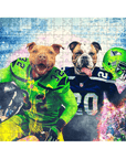 'Seattle Doggos' Personalized 2 Pet Puzzle