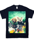 'New York Jet-Doggos' Personalized 2 Pet T-Shirt