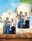 Custom Hawaiian Shirt (2Paw And Notorious D.O.G.: 2 Pets)