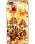 'The Firefighters' Personalized 2 Pet Phone Case