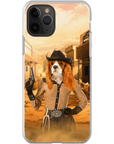 'The Cowgirl' Personalized Phone Case