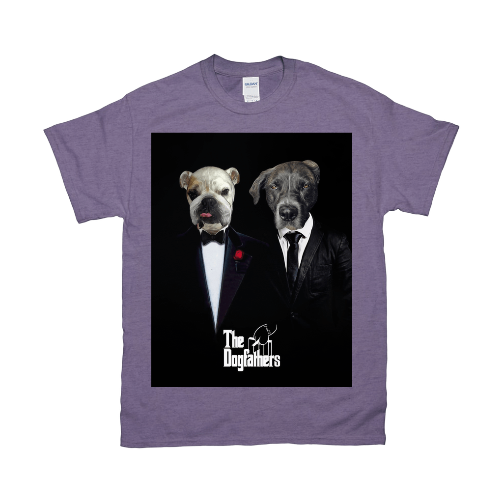 &#39;The Dogfathers&#39; Personalized 2 Pet T-Shirt